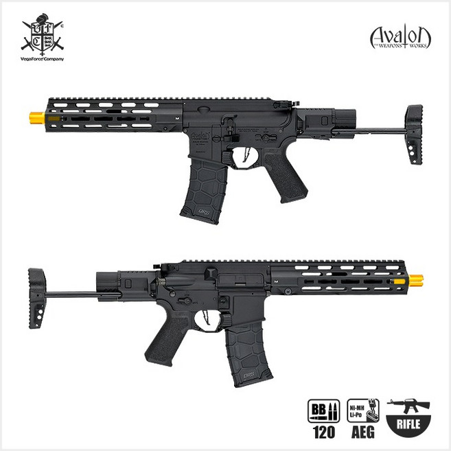 VFC AVALON CALIBUR II CQC AEG [ BK / TAN ] 하비라이프서바이벌 전동건, 1개