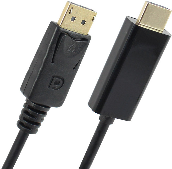 넥시 DP to HDMI V1.2 모니터 케이블, NX-DPHD010