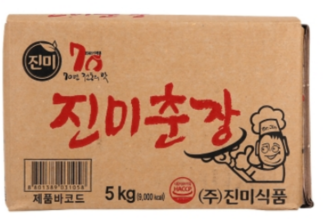 진미춘장, 5kg, 29개