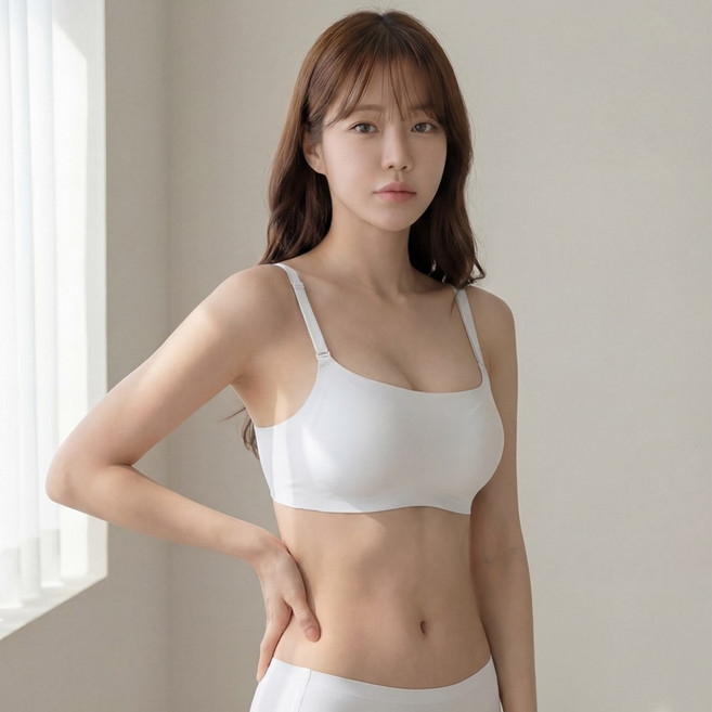 여성용 들뜸없는 심리스 볼륨 브라