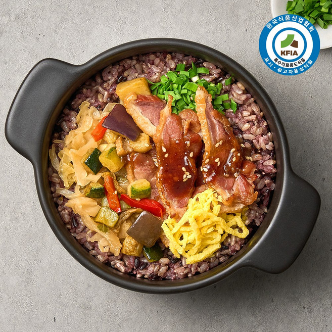 굿스푼 저당 당뇨식단 양많은 고기 덮밥 훈제오리양배추 솥밥 도시락 당뇨전단계 임당식단 당관리식단 배달, 4개, 330g