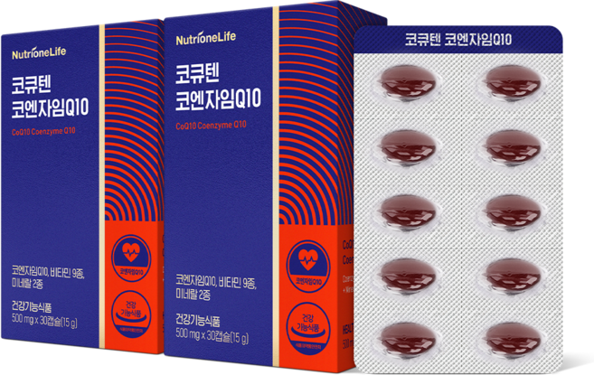 뉴트리원 코큐텐 코엔자임 Q10, 3개, 30정