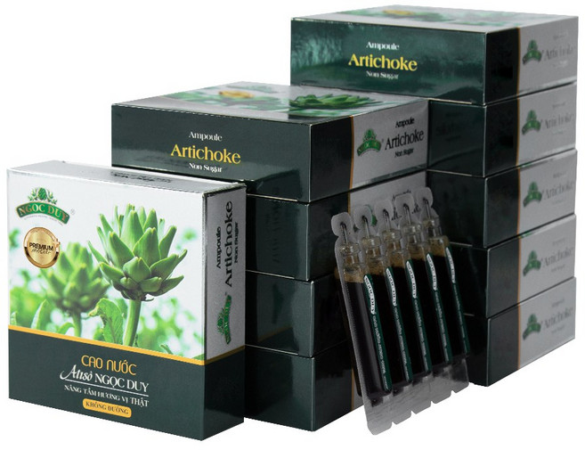 아티초크 베트남 무설탕 앰플 10박스(100개입) 간 건강을 위한 천연즙 100%, 100ml, 10개