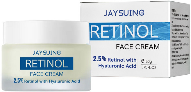 嗨購優選 視黃醇霜 提拉緊緻 嫩膚補水, 1個, 50g