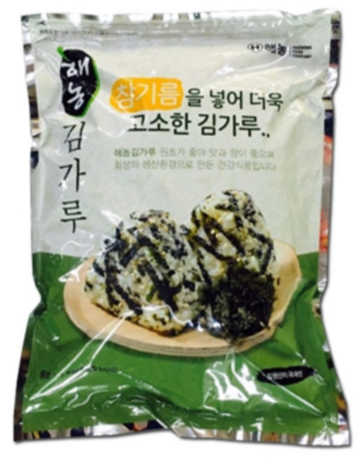 1kg 해농 조미 김가루 볶음 김 가정 식당 업소 식자재, 22개