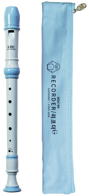 HDC영창 소프라노 저먼식 리코더 YSRG-80B, 블루, 1개