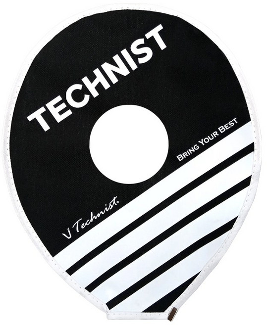 테크니스트 2026 배드민턴 라켓 헤드커버, 블랙, 1개