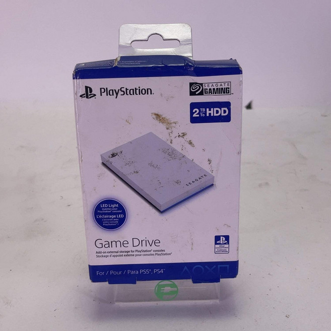 새로운 Seagate 외장형 고성능 게임 드라이브 2TB (PS5용 USB-C-USB-A HDD) 155668, 새로운 Seagate 외장형 고성능 게임 드라이브 2T