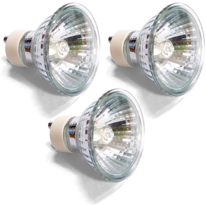 로얄타임 캔들워머용 GU10 할로겐램프 3p 35W, 혼합 색상