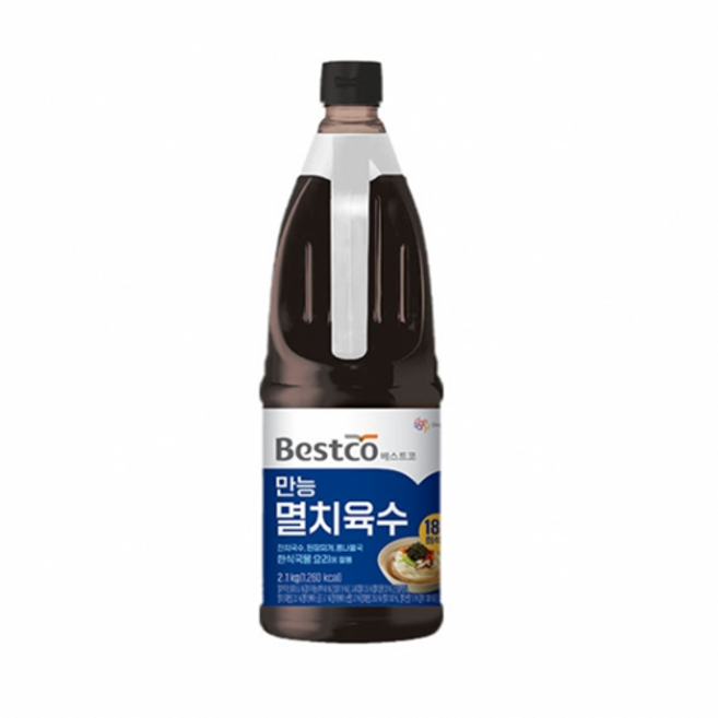 대상 베스트코 만능 멸치육수, 1개, 2.1kg