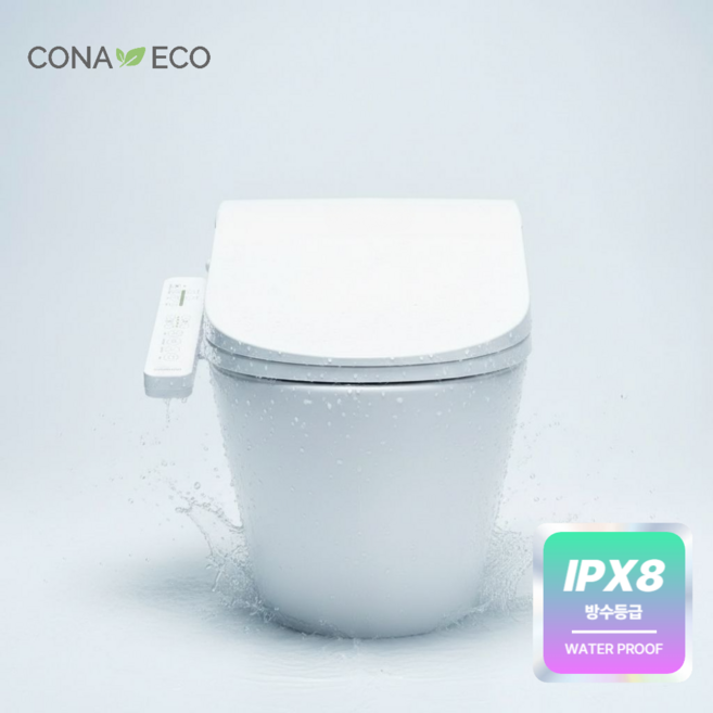 코나에코홈 IPX8 방수 노필터 전자식비데 직수형 노탱크 터치식 6세대 노즐 자가설치 CB-2400(건조O), 고객직접설치, CB-2400(건조O)/상부X