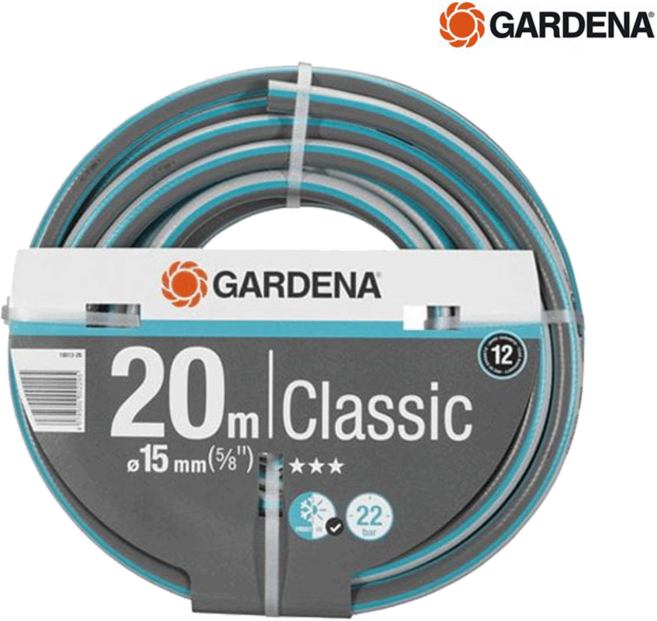 가데나 물 호스 원예 세차 릴 고압 pvc 10m 20m 30m 50m 18003 18030 18033 18093, 클래식 호스, 15mm(18013-26)