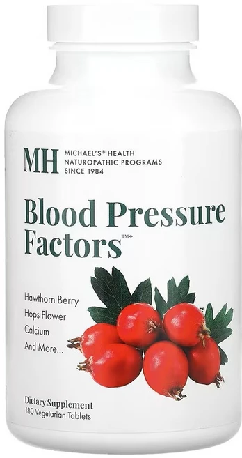 마이클스헬스 Blood Pressure Factors 베지 정제 180정, 180 개, 1개 - 쿠팡