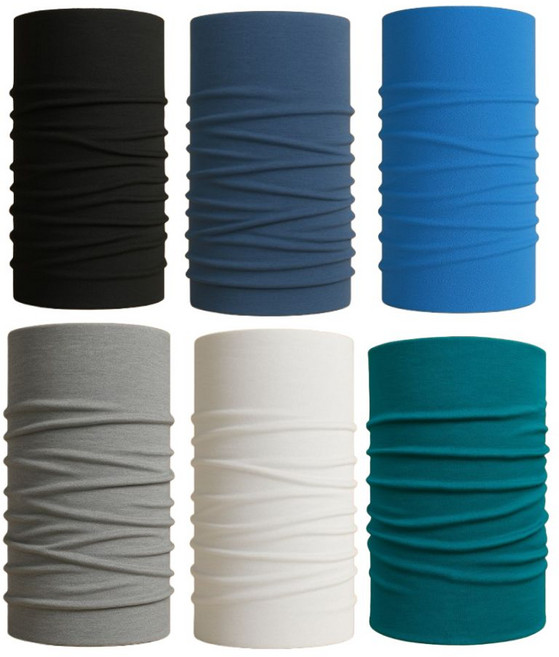 사계절 무지 멀티스카프 6장세트, 6종세트, 1개