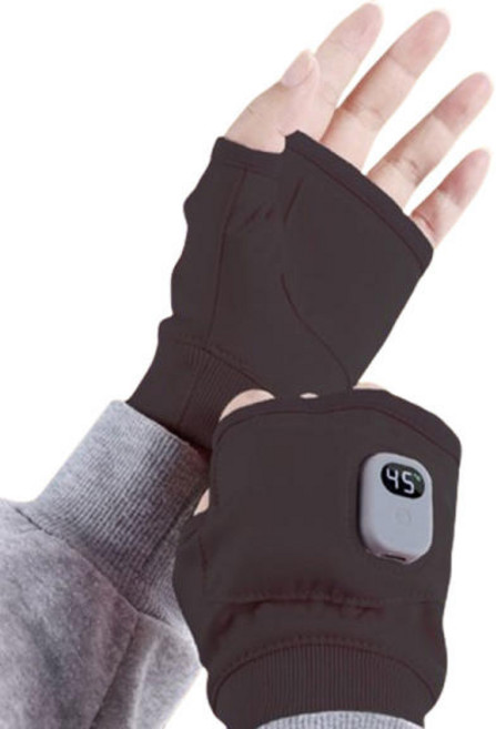 주닉스 스마트 3단 온도조절 오픈핑거 ZNS-205 등산 바이크 자전거 오토바이 스포츠 발열장갑, 선택1, 1개