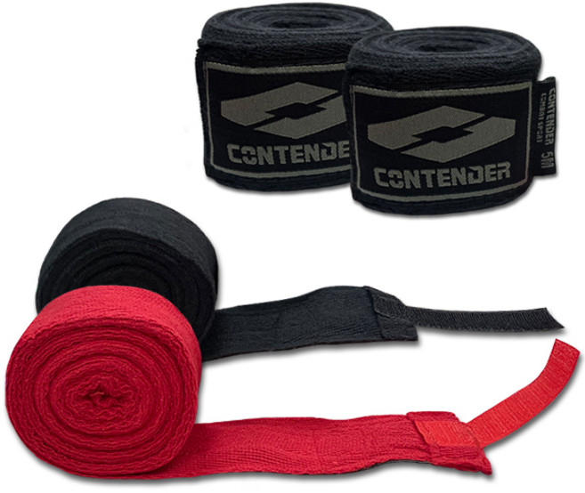 컨텐더 CP-714 면 복싱 핸드랩 500 5M, 레드, 1개