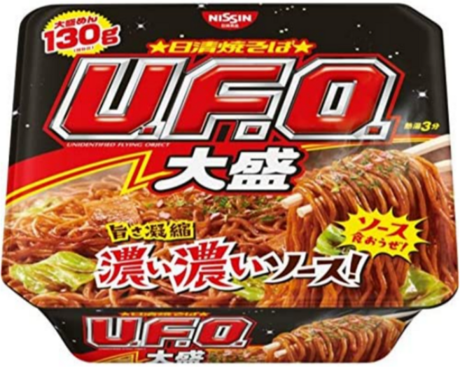 닛신 UFO 야키소바 라면 167g 빅사이즈, 1개