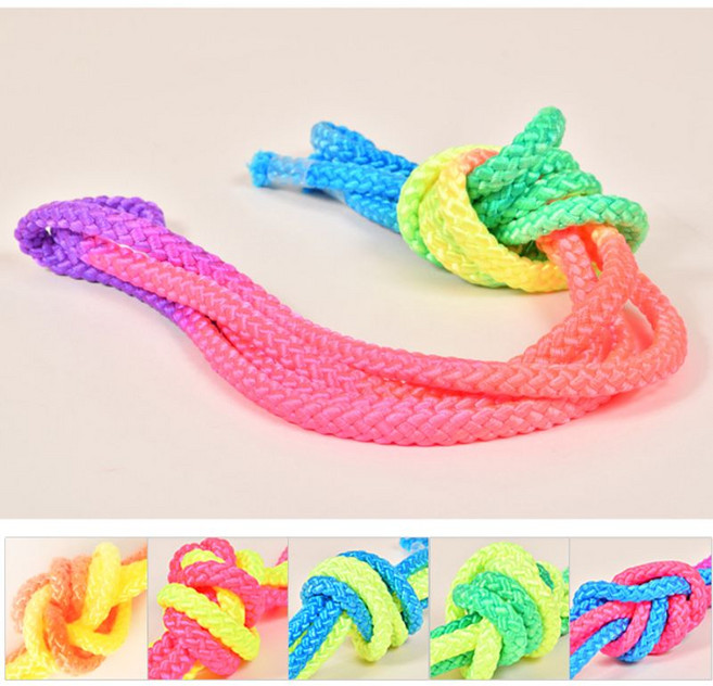 니스포 리듬체조줄 2톤 5가지색상 실내운동 남여체조용품 리듬운동 리듬체조기구 운동회교구 학교수업, 단일사이즈