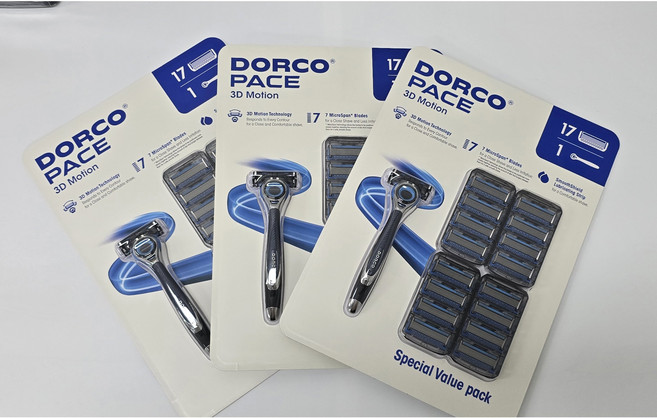 페이스 3D모션 면도기세트 (1+17) 도루코 COSTCO