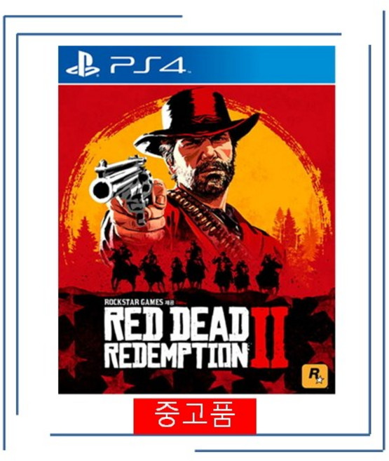 레드데드리뎀션2 (RED DEAD REDEMPTION 2) 플스 PS4 플레이스테이션 4 정품 게임 타이틀 팩 한글판 (플스 5 호환 가능 국내 배송)