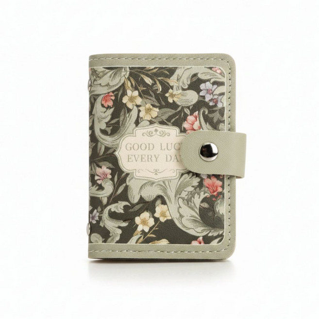 다다베 빈티지 플라워 카드지갑
