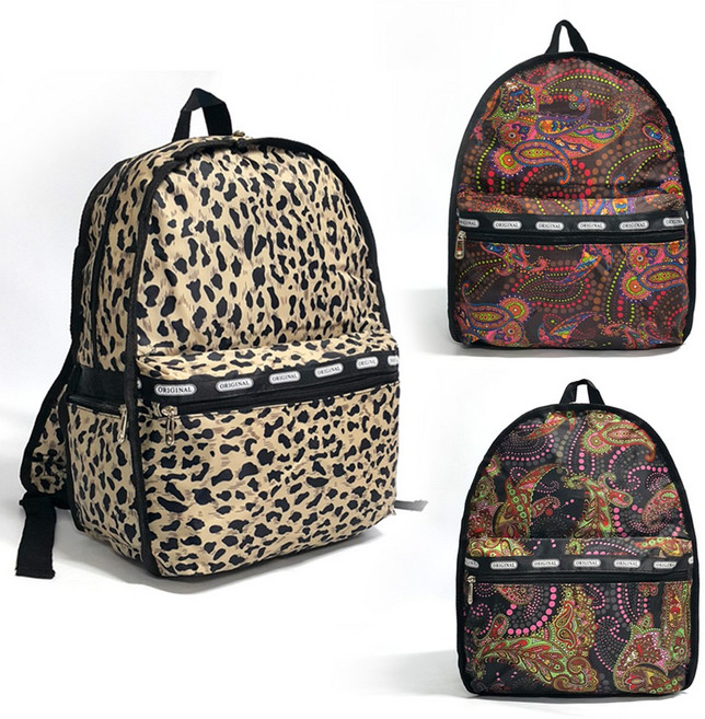 지구촌 여성 여자 아동백팩 AA882 프린팅 나염배낭 소풍가방