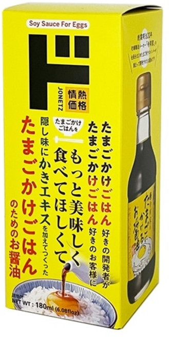 일본 돈키호테 조네츠 간장 계란밥 타래 소스, 1개, 180ml