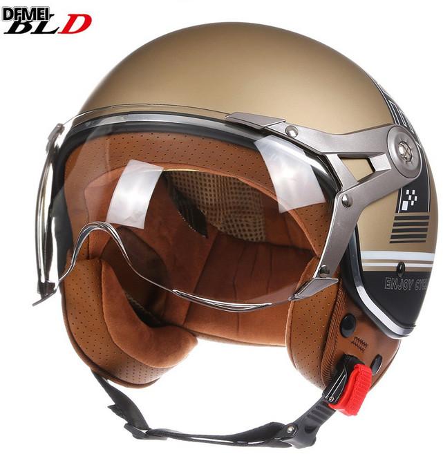 DFMEI BLD 電動車頭盔, 啞黑金