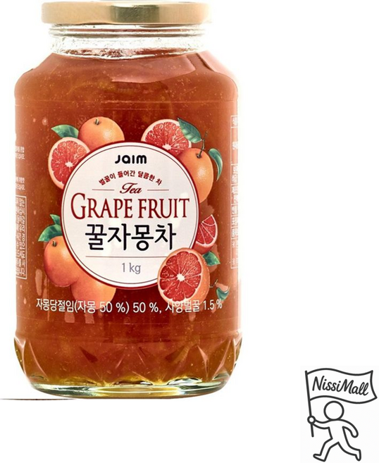 자임 꿀자몽차 1KG, 1개, 1개입