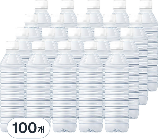 물하나 eco 생수 무라벨, 500ml, 100개