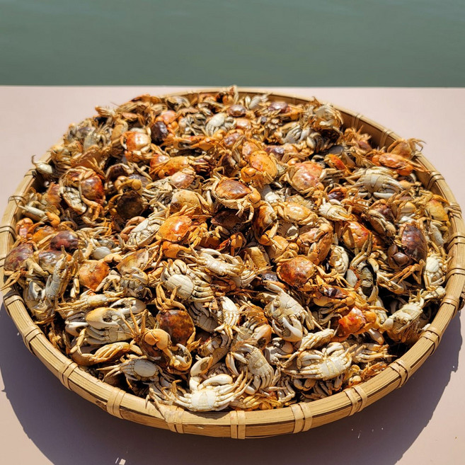 바다어보 국산 베이비크랩 300g 500g / 튀김용 미니게튀김 작은게 칠게 안주 육수, 1개