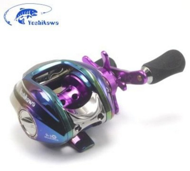 요시가와 올마이티 베이트릴 레인보우 ER-200 무지개색베이트릴 ALMIGHTY, 우핸들(ER200)