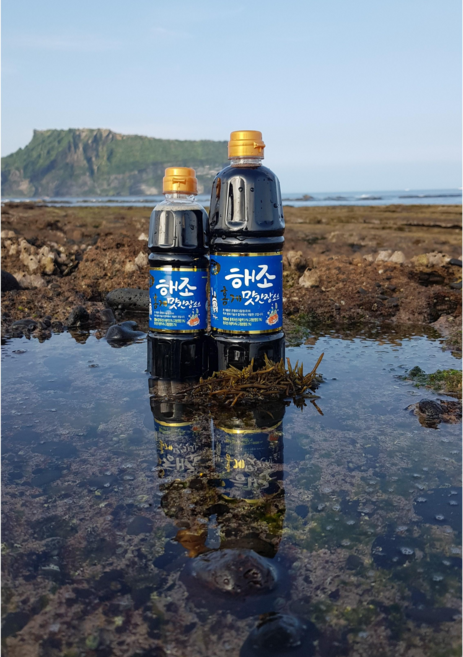 [특가할인] 해조 홍게 맛간장소스 900ml (제주톳), 5개