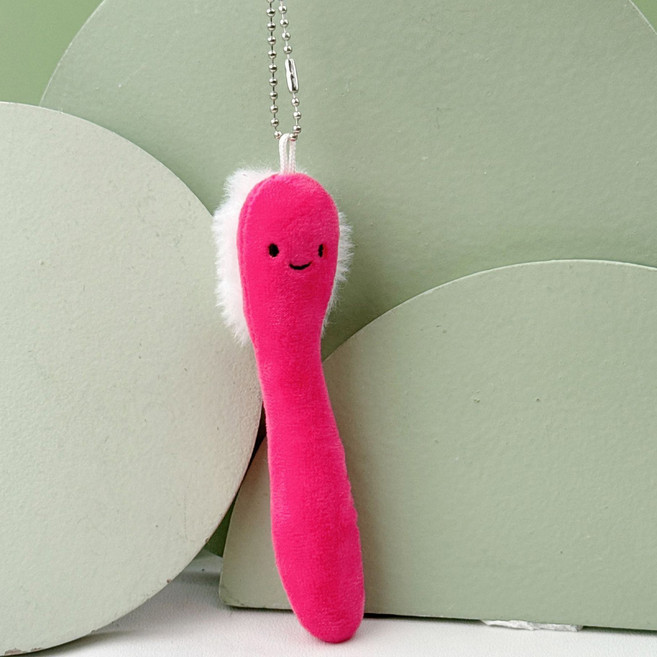 일호장신구 출동 치과 사총사 키링 칫솔 치약 치아 박테리아 귀여운 키홀더 열쇠고리, 치카푸카치과프렌즈키링 칫솔, 1개