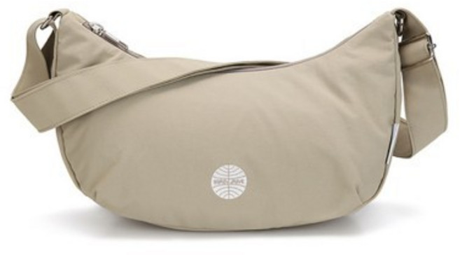 [정상가 89000원] [정상가 89000원] 미트볼 로고 크로스백 (PQEBCB01720BE-W)