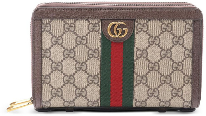 구찌 중고 2016-2025 GG 수프림 오피디아 카드 케이스 장지갑