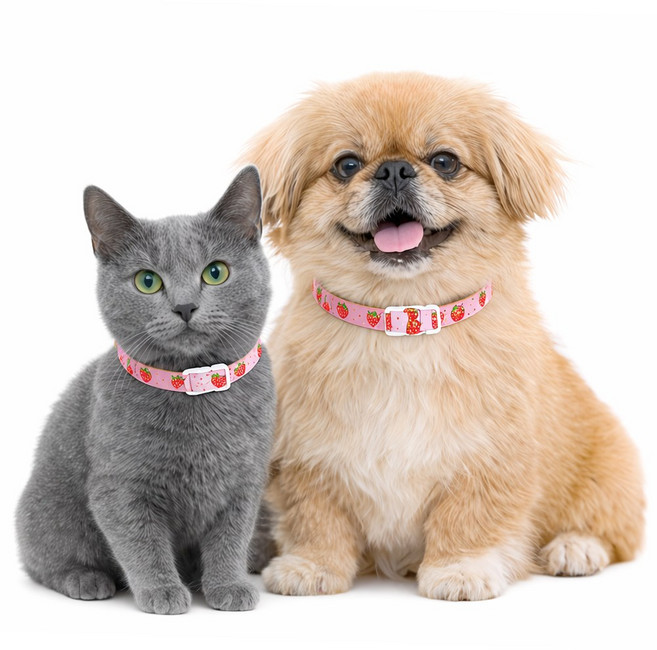 아띠꼴로 1+1 강아지 모기 진드기 퇴치제 벌레퇴치 해충방지 목걸이 산책용품, 핑크, 2개, 52ml