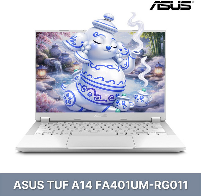 에이수스 2026 TUF 게이밍 A14 라이젠7 라이젠 200 시리즈 지포스 RTX 5060, A14 FA401UM-RG011, WIN11 Home, 32GB, 1TB, 문라이트 화이트