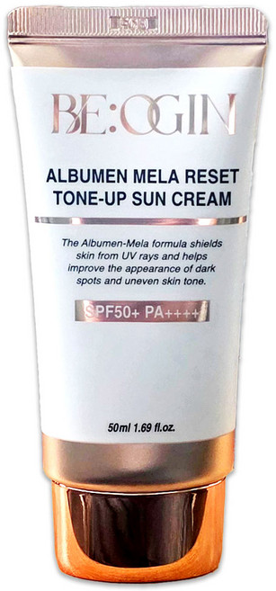 [홈쇼핑완판템] 전인화의 비오진 알부민 멜라 리셋 톤업 선 크림 SPF50+ PA++++, 1개, 50ml