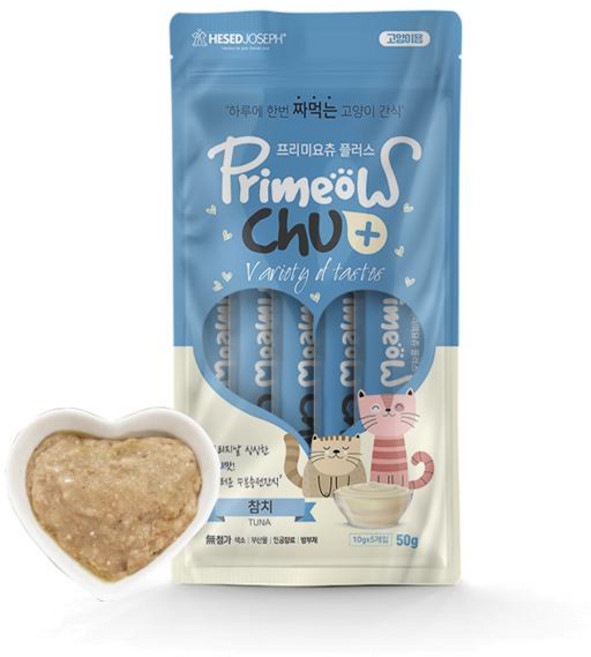 NEW 프리미요츄 플러스 참치 10g×5p, 50g, 1개