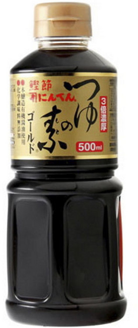 닌벤 3배 진한 쯔유노모토 골드, 1개, 500ml