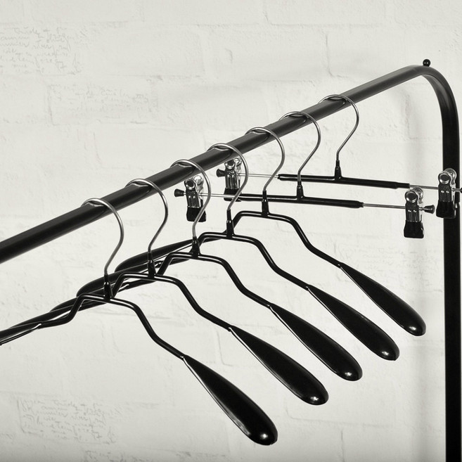 실리콘코팅 옷걸이, 50개, 여성용옷걸이