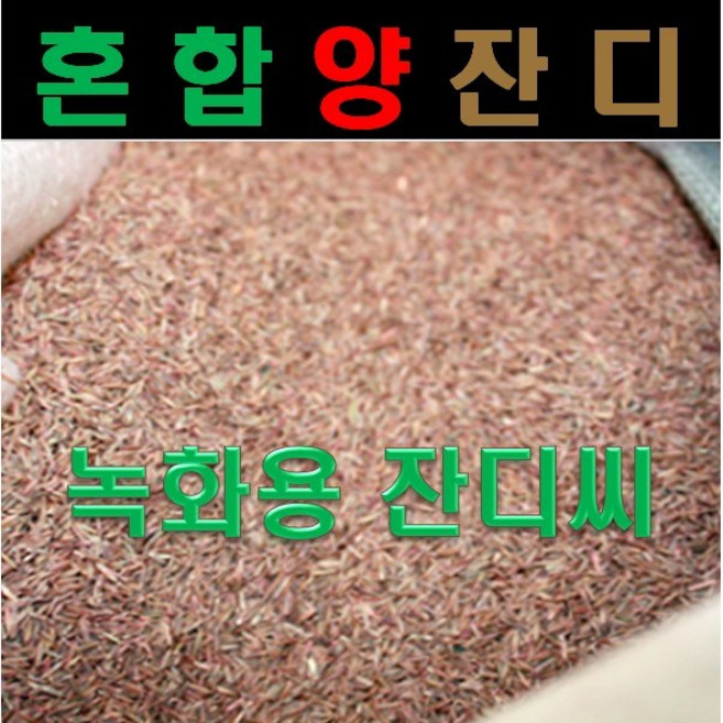 풀씨/혼합양잔디/비탈진 경사면 토사방지 10 kg, 1개