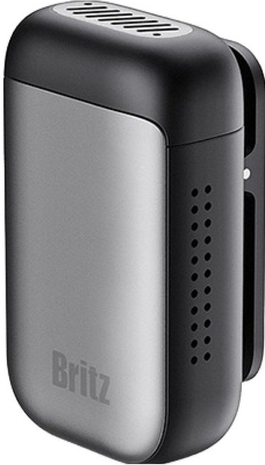 브리츠 AI 커넥트 초경량 클립형 무선 웨어러블 블루투스 스피커, BZ-WM8, 블랙 + 실버