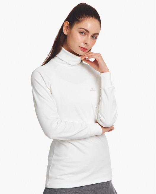 코지목티 기모 목폴라 겨울 골프 이너 남녀공용