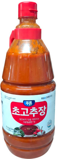 초고추장(푸른 2.2kg x 6개) 업소용 회초장 회고추장, 1개
