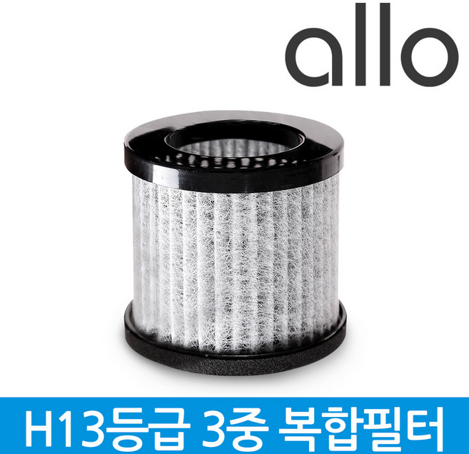 알로코리아 공기청정기 필터 A6/A7/A6S/A7S/A8S/A8W/AP600/AP700, 2세대 필터 (1+1)