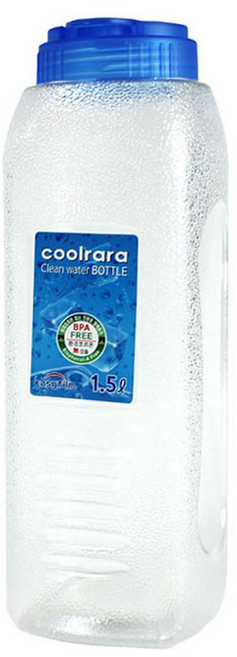 이지쿨라라 정사각 물병 물통 냉장고 텀블러 아기 스포츠 1.5L, 단품