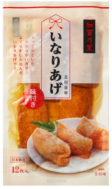 바이오마켓_일본 와코 사각 조미유부 170g, 1개