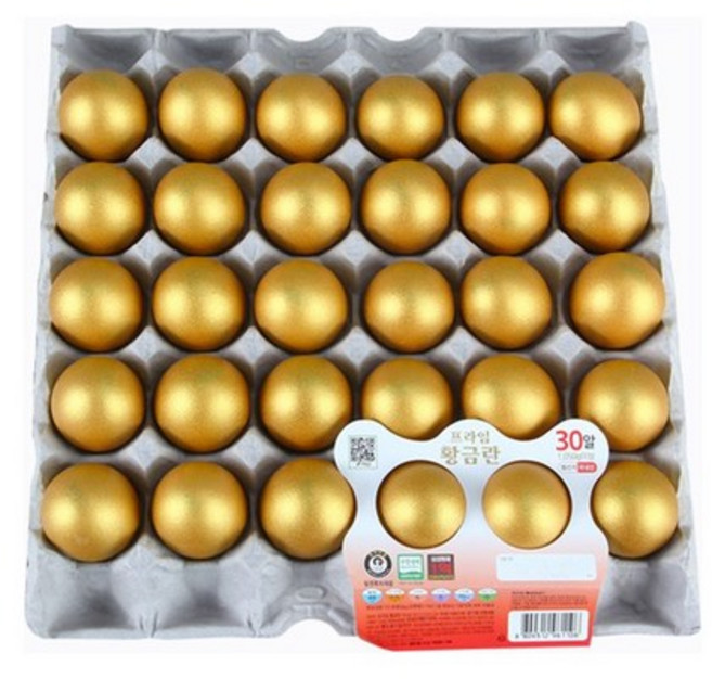 우리존 프라임 황금란 30알 골드에그 맥반석구운란, 30구, 1개